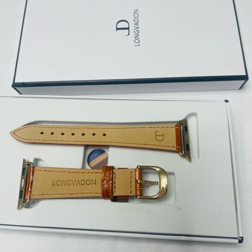 Brown Leather Watch Strap